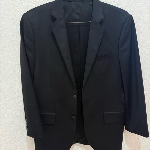 BLACK EXPRESS SUIT. BLAZER PANT & VEST